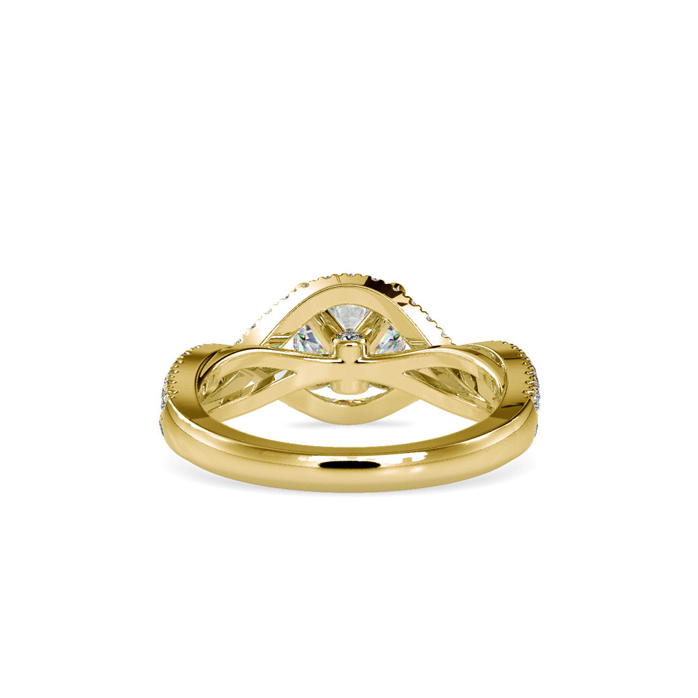 Infinity Twist Diamond Ring
