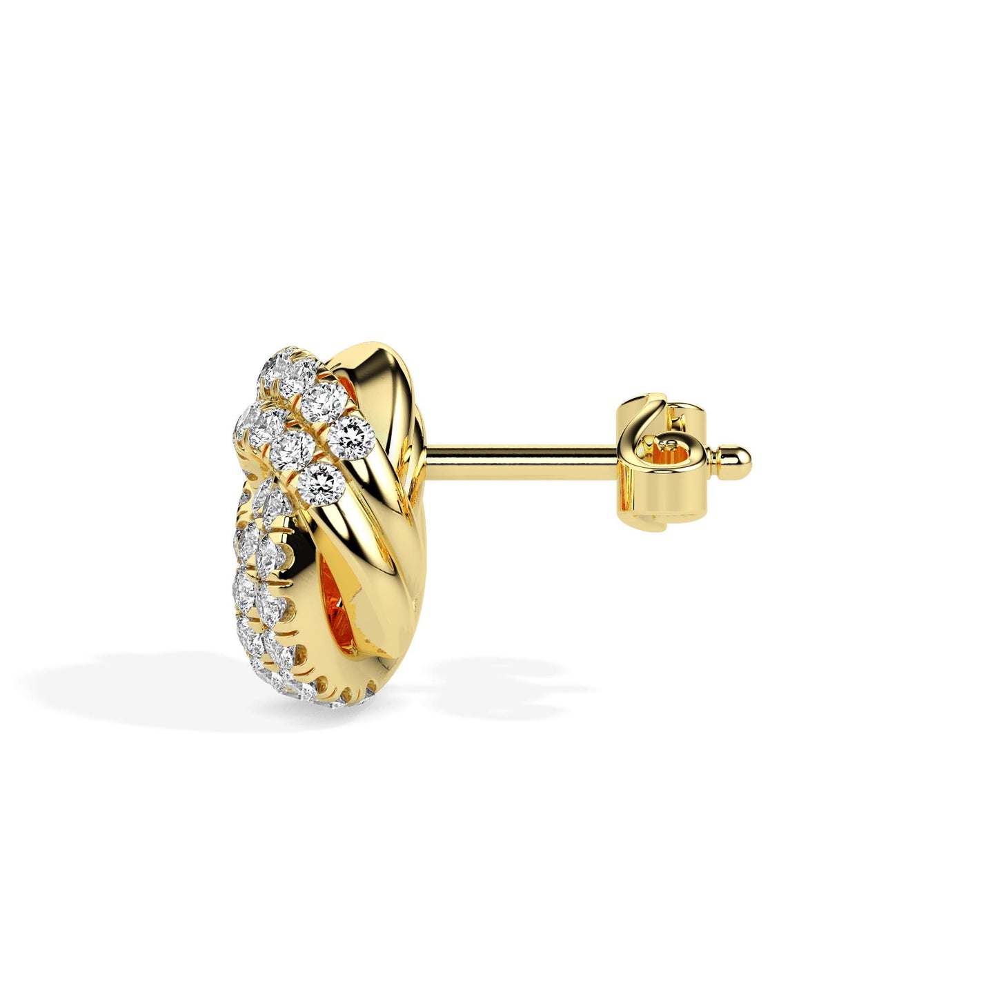 Luxury Knot Stud Earrings