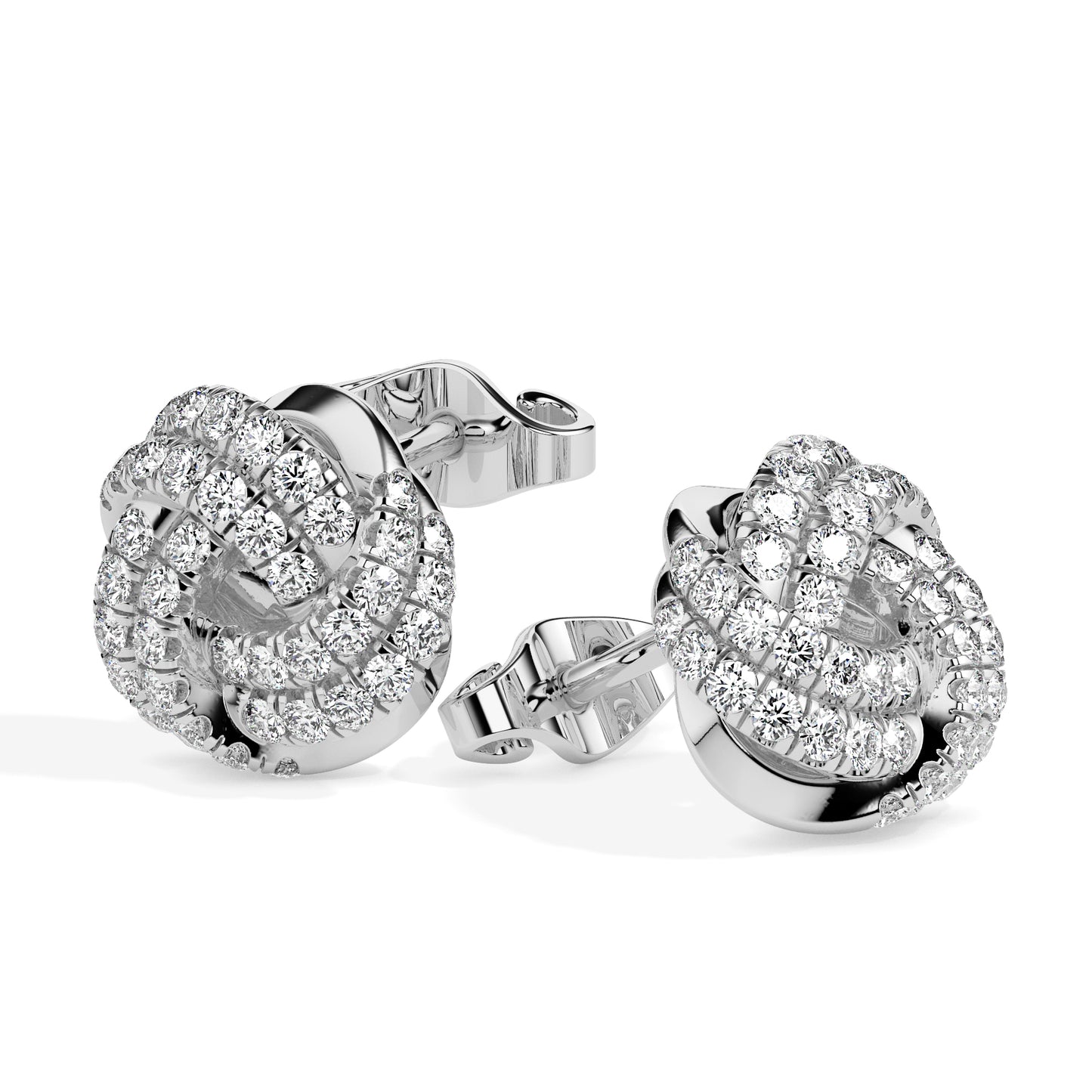 Luxury Knot Stud Earrings