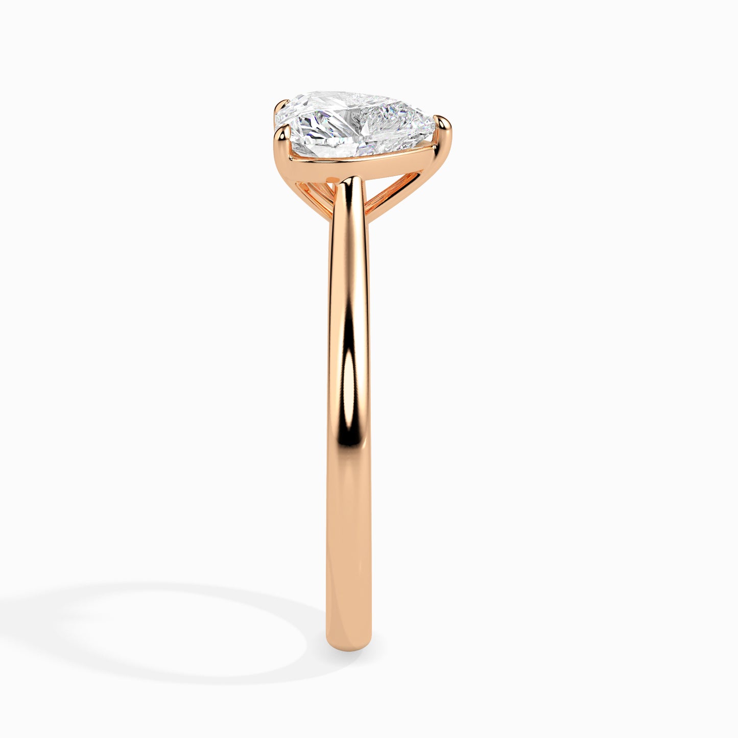 Heart Cut Solitaire Engagement Ring