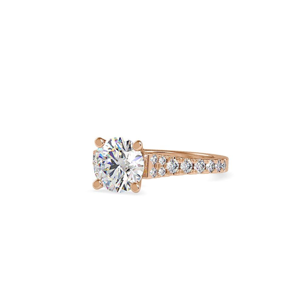 Round Brilliant Cut Engagement Ring