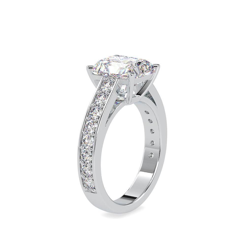 Radiant Cut Diamond Engagement Ring