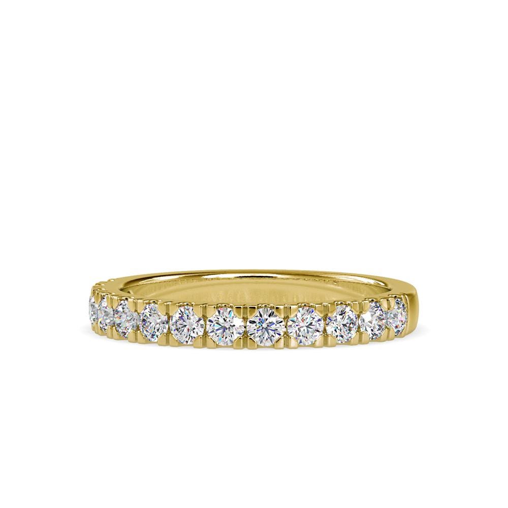 Classic Diamond Half-Eternity Band