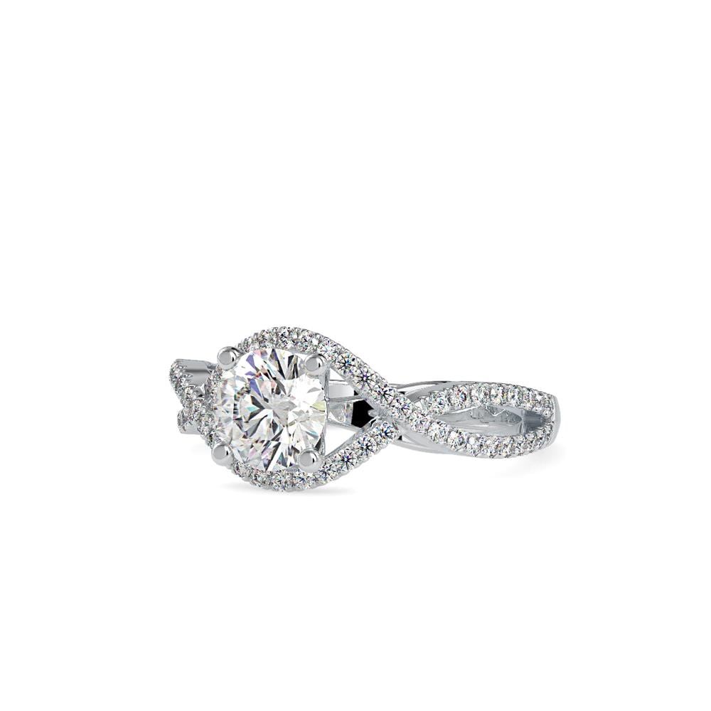 Infinity Twist Diamond Ring