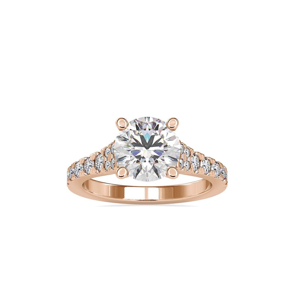 Round Brilliant Cut Engagement Ring
