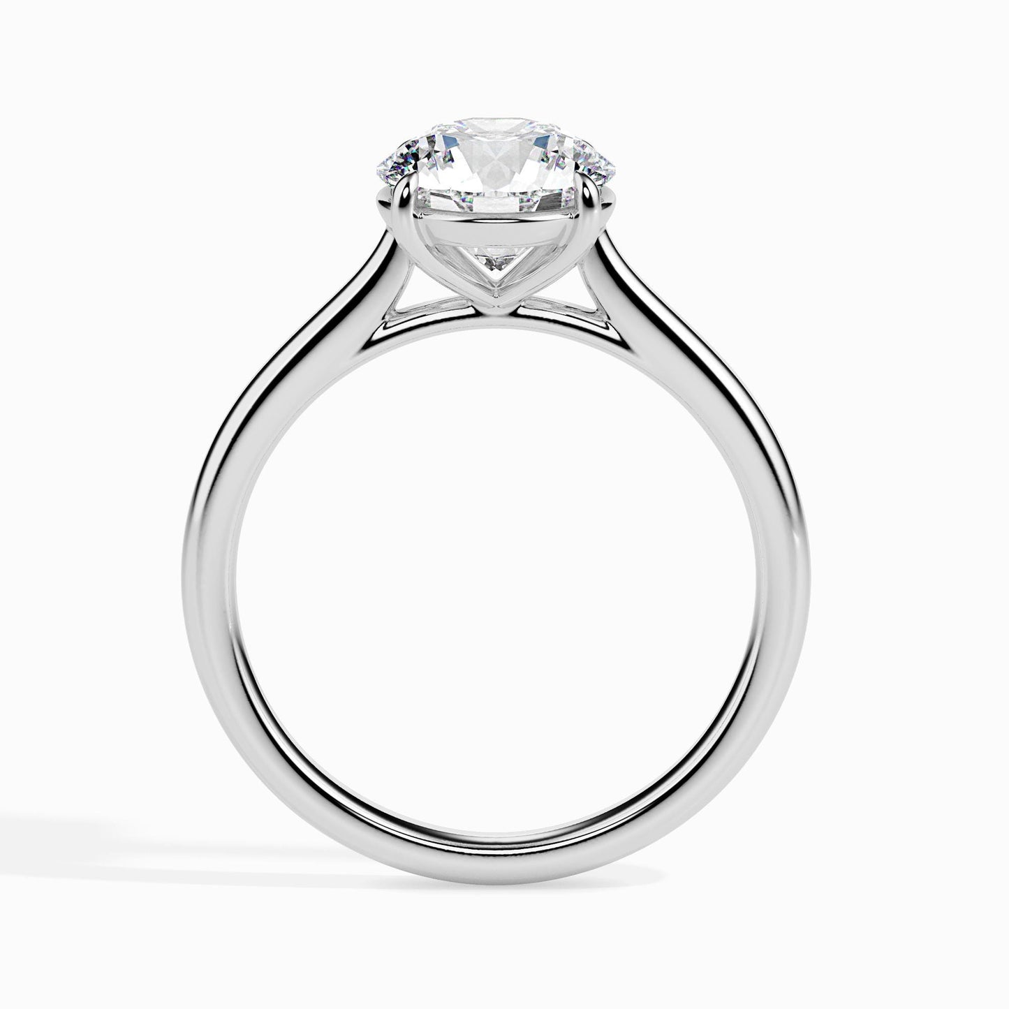 Round Cut Solitaire Ring