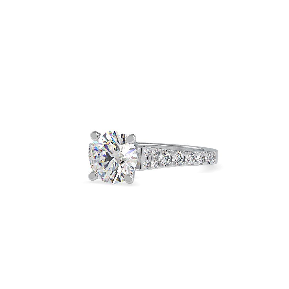 Round Brilliant Cut Engagement Ring