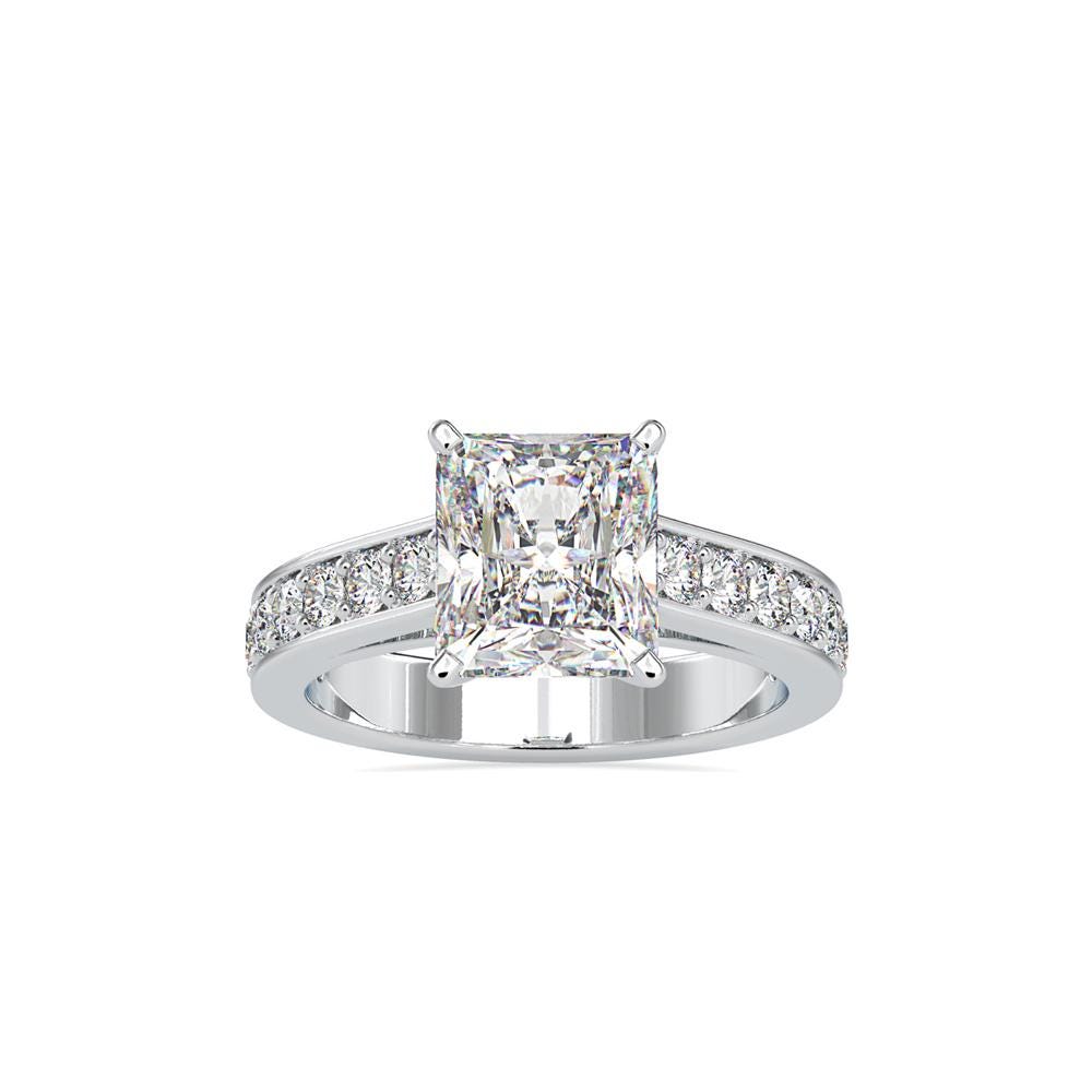 Radiant Cut Diamond Engagement Ring