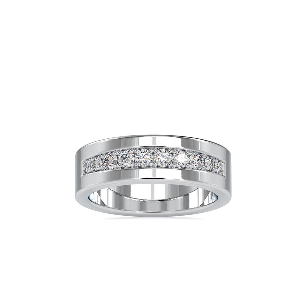 Unisex Channel Setting Band