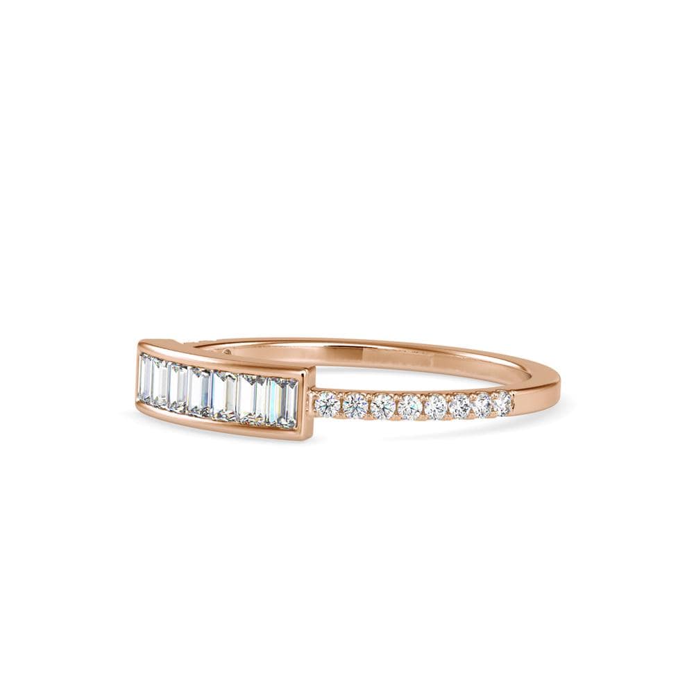 Baguette Diamond Bar Ring