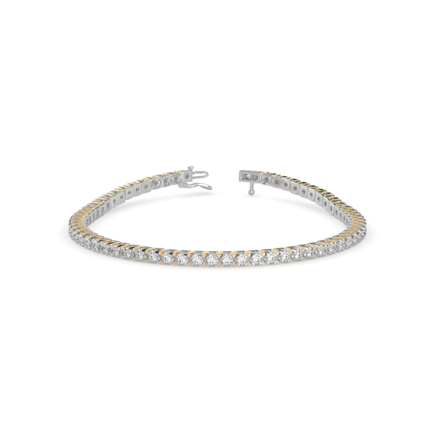 Classic Diamond Tennis Bracelet Genuine