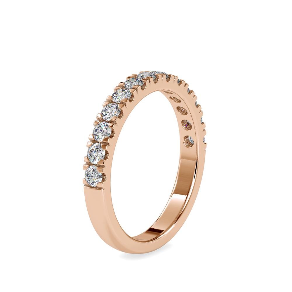 Classic Diamond Half-Eternity Band