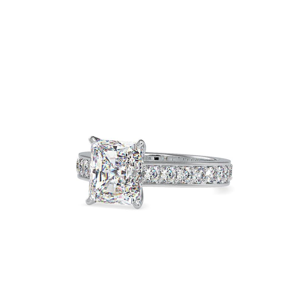 Radiant Cut Diamond Engagement Ring