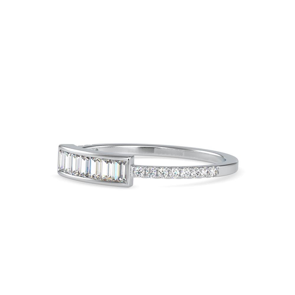 Baguette Diamond Bar Ring