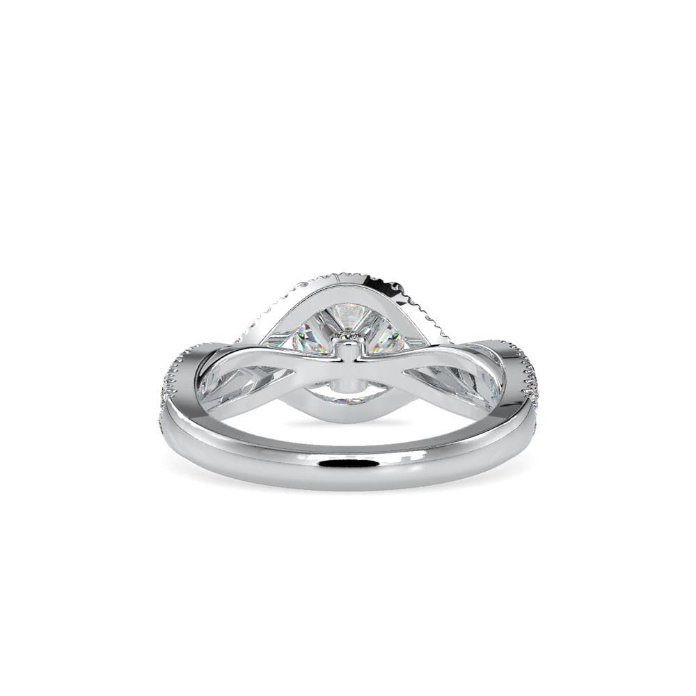 Infinity Twist Diamond Ring