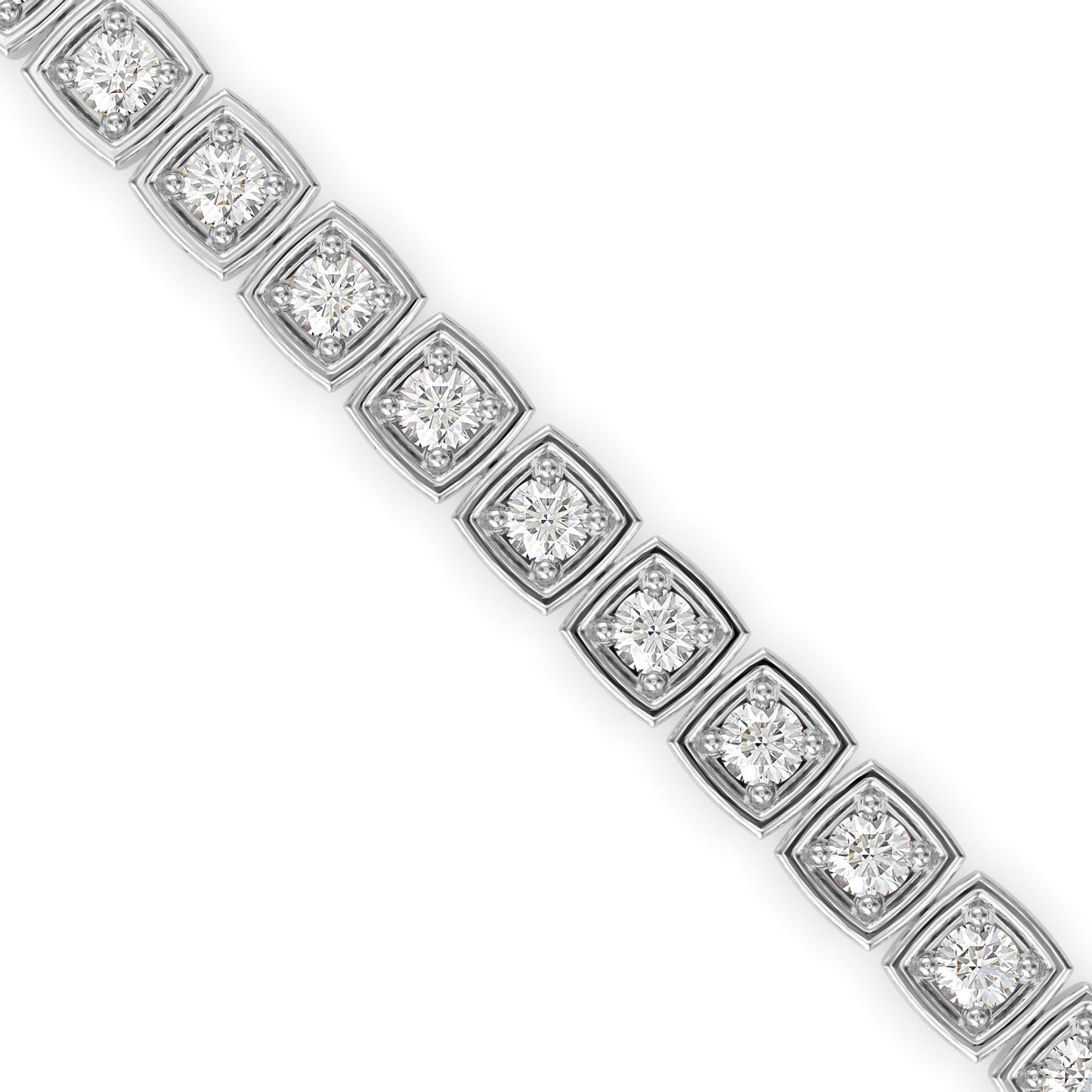 Classic Diamond Tennis Bracelet Box Set Design