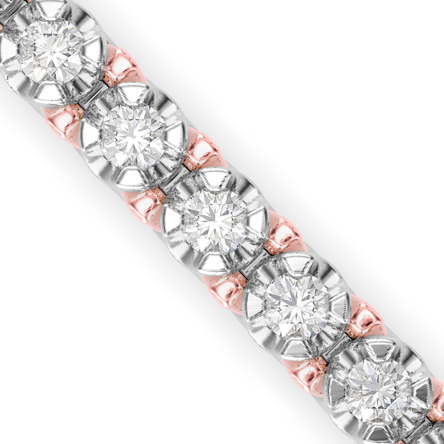 Classic Diamond Tennis Bracelet Genuine