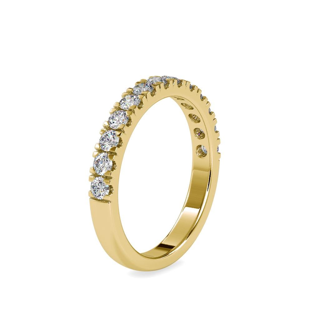 Classic Diamond Half-Eternity Band