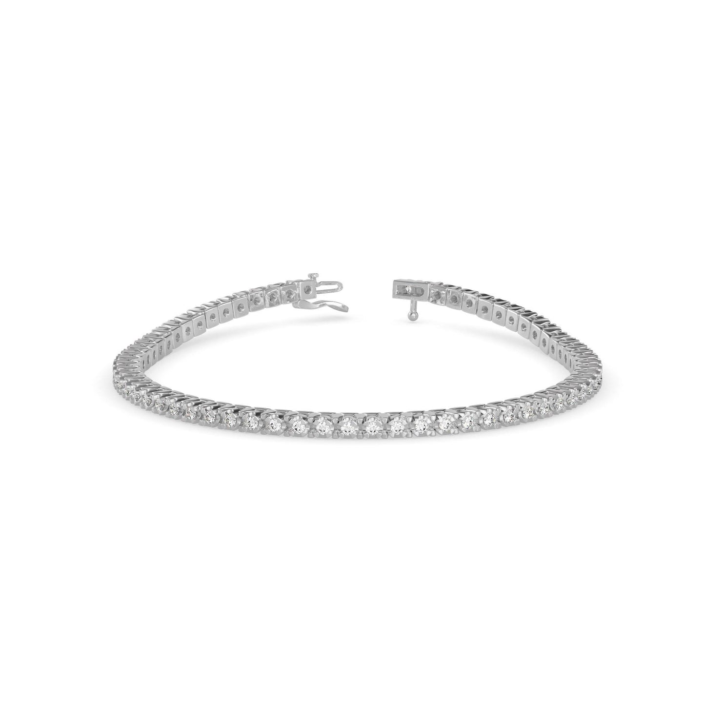 Classic Diamond Tennis Bracelet Genuine