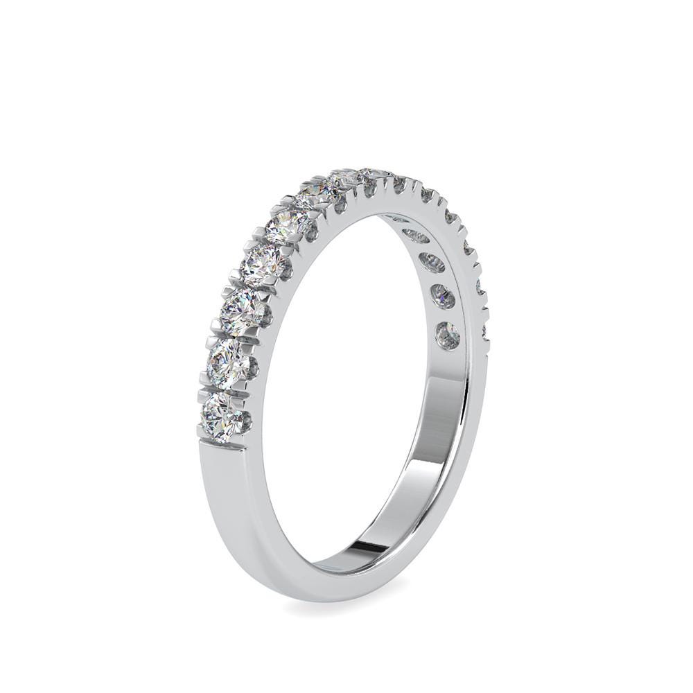 Classic Diamond Half-Eternity Band
