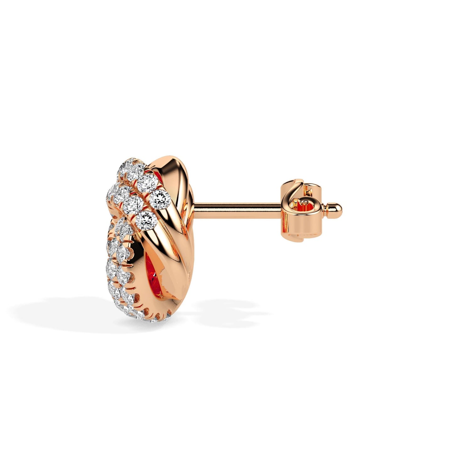Luxury Knot Stud Earrings