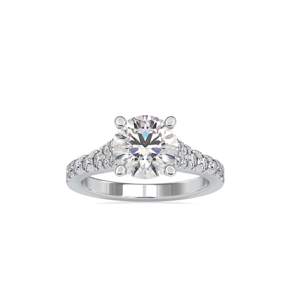 Round Brilliant Cut Engagement Ring