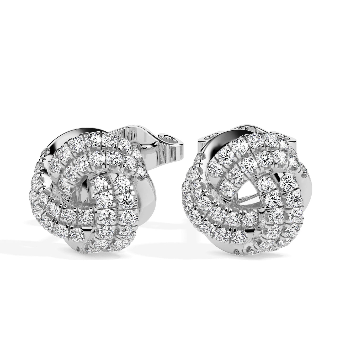 Luxury Knot Stud Earrings