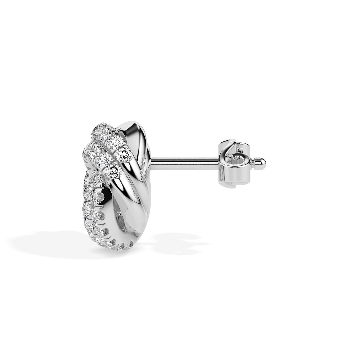 Luxury Knot Stud Earrings