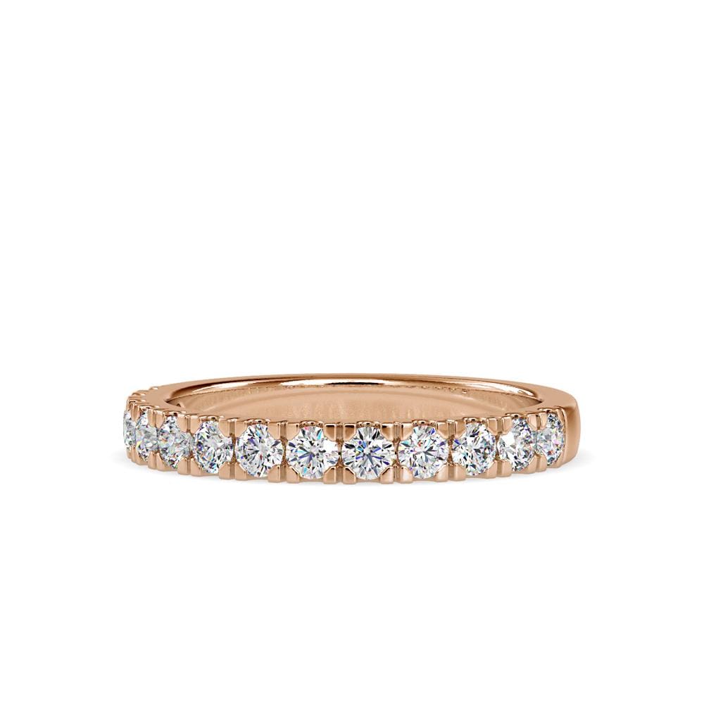 Classic Diamond Half-Eternity Band