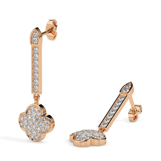 Clover Drop Earrings