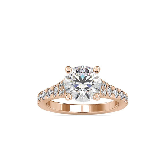 Round Brilliant Cut Engagement Ring