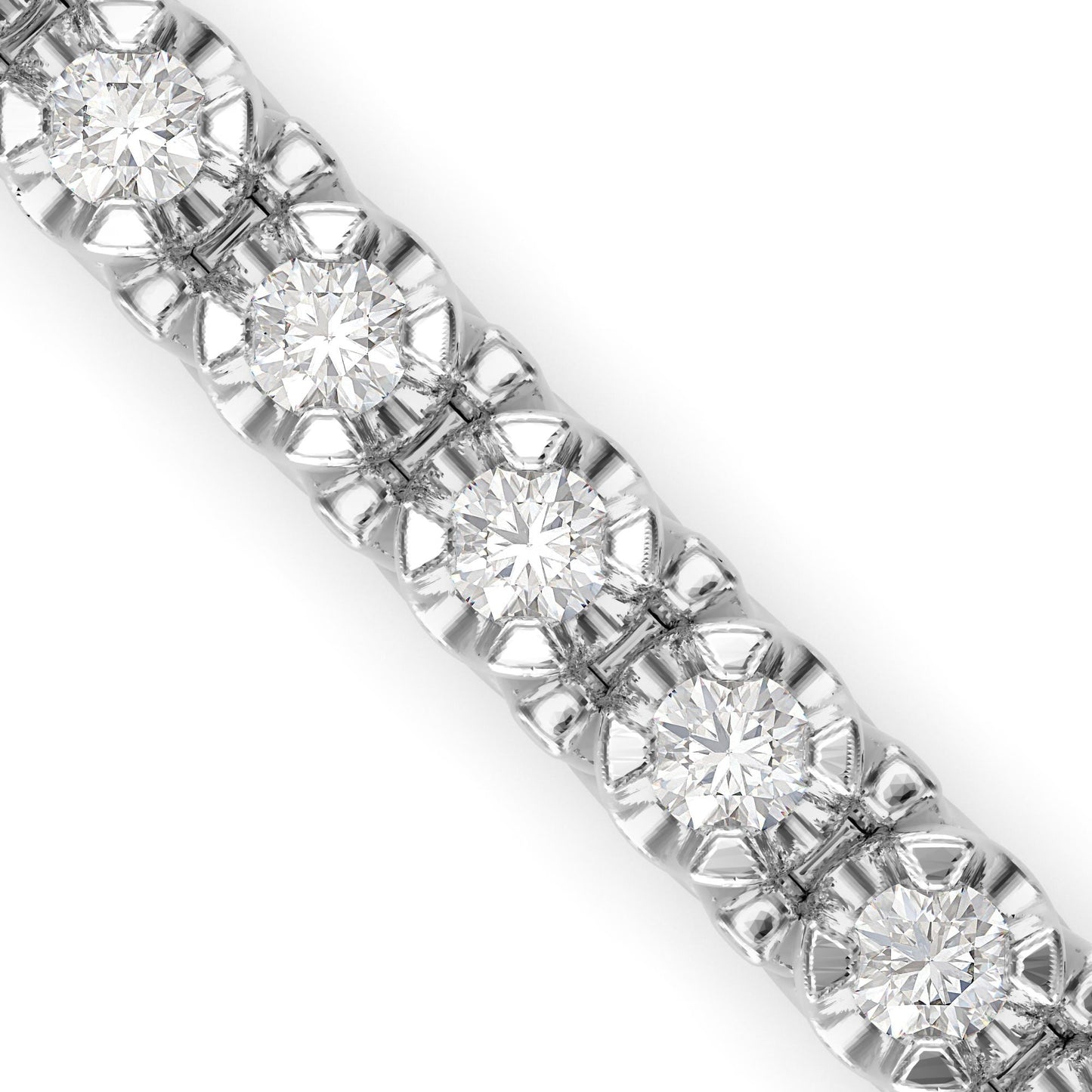 Classic Diamond Tennis Bracelet Genuine