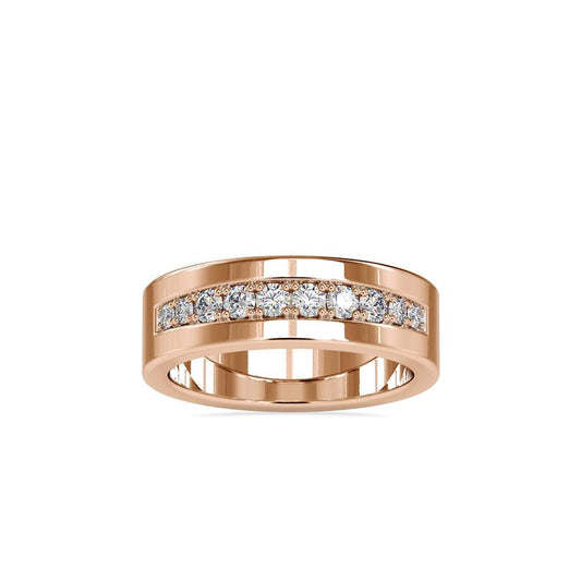 Unisex Channel Setting Band