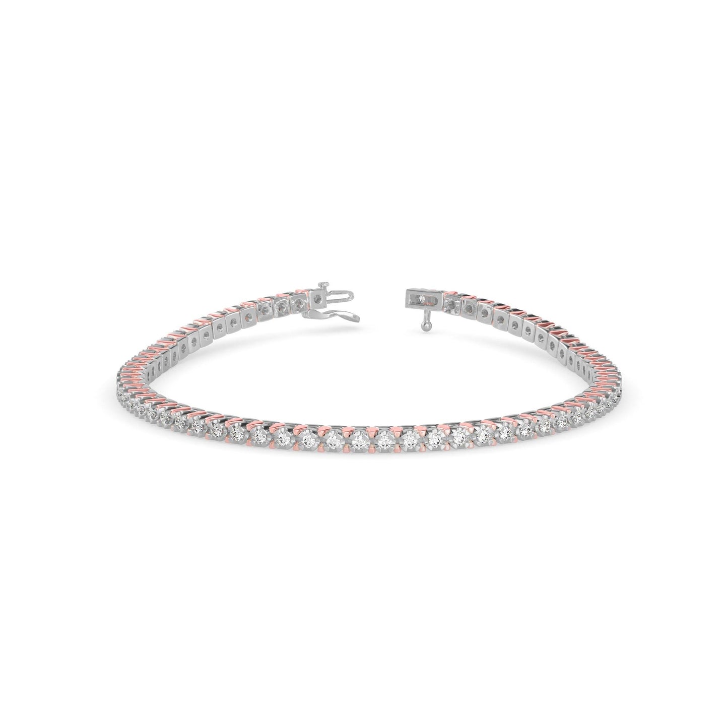 Classic Diamond Tennis Bracelet Genuine
